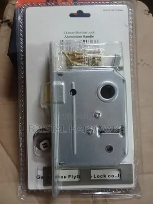2-Lever Mortise Lock Brass