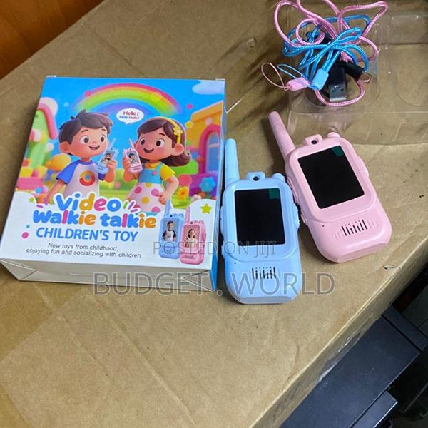 Rechargeable Outdoor Colorful Kids Video Walkie Talkie