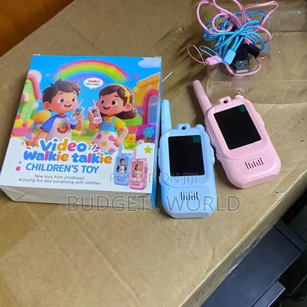 Rechargeable Outdoor Colorful Kids Video Walkie Talkie