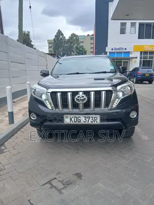 Toyota Land Cruiser Prado 2014 Matt Black