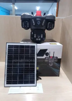 V380 Panoramic Triple Lens Camera With Siren