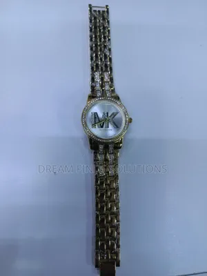 Michael Kors Gold-Tone Linked Bracelet Watch