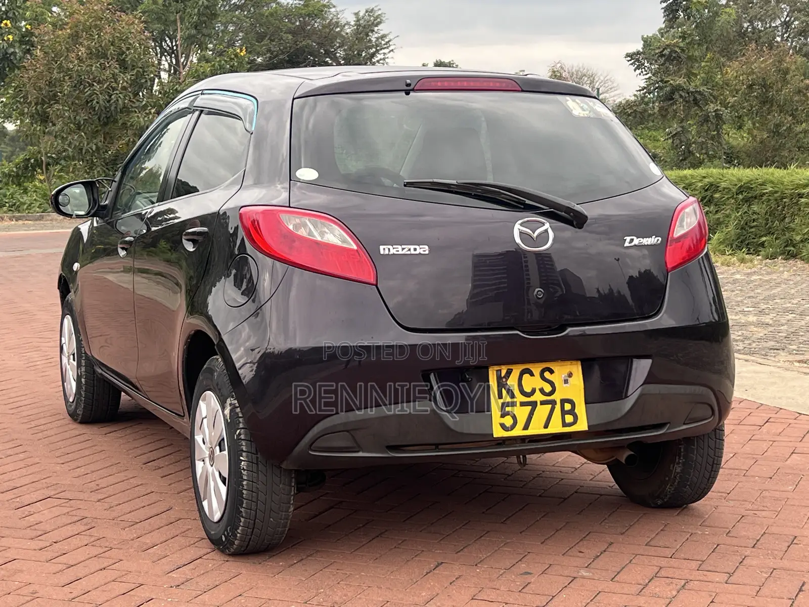 Mazda Demio 2012 Burgundy