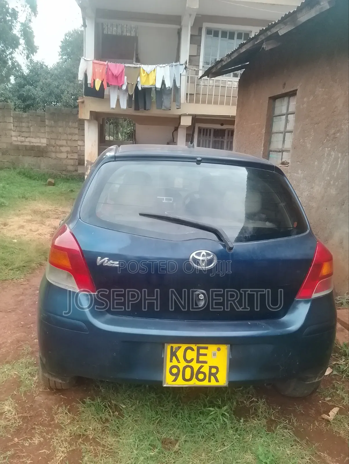Toyota Vitz 2008 Blue