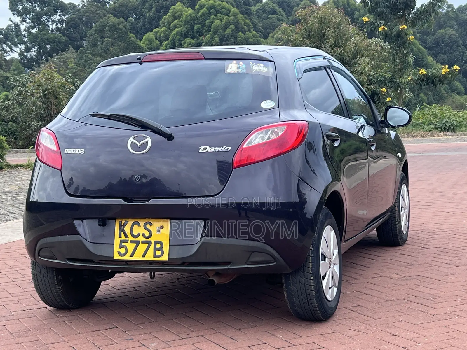 Mazda Demio 2012 Burgundy