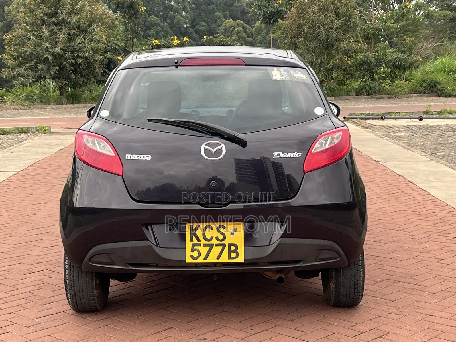 Mazda Demio 2012 Burgundy