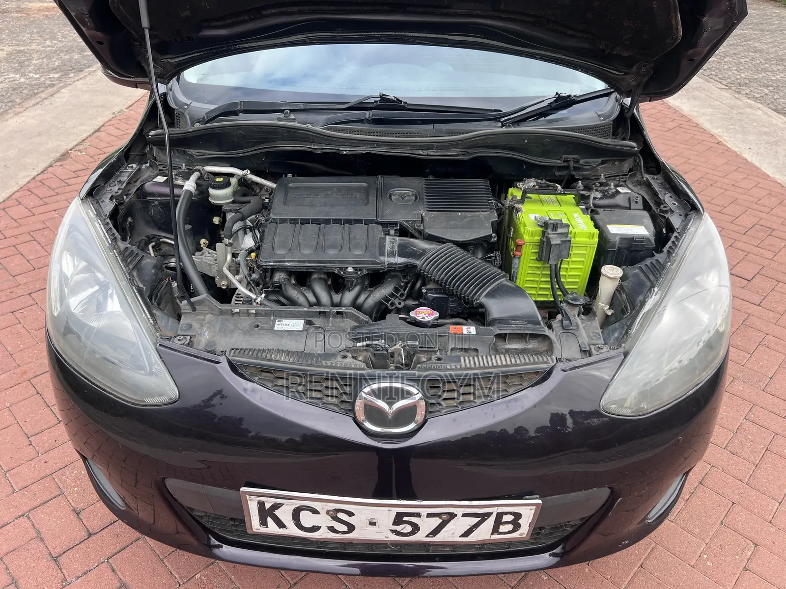 Mazda Demio 2012 Burgundy