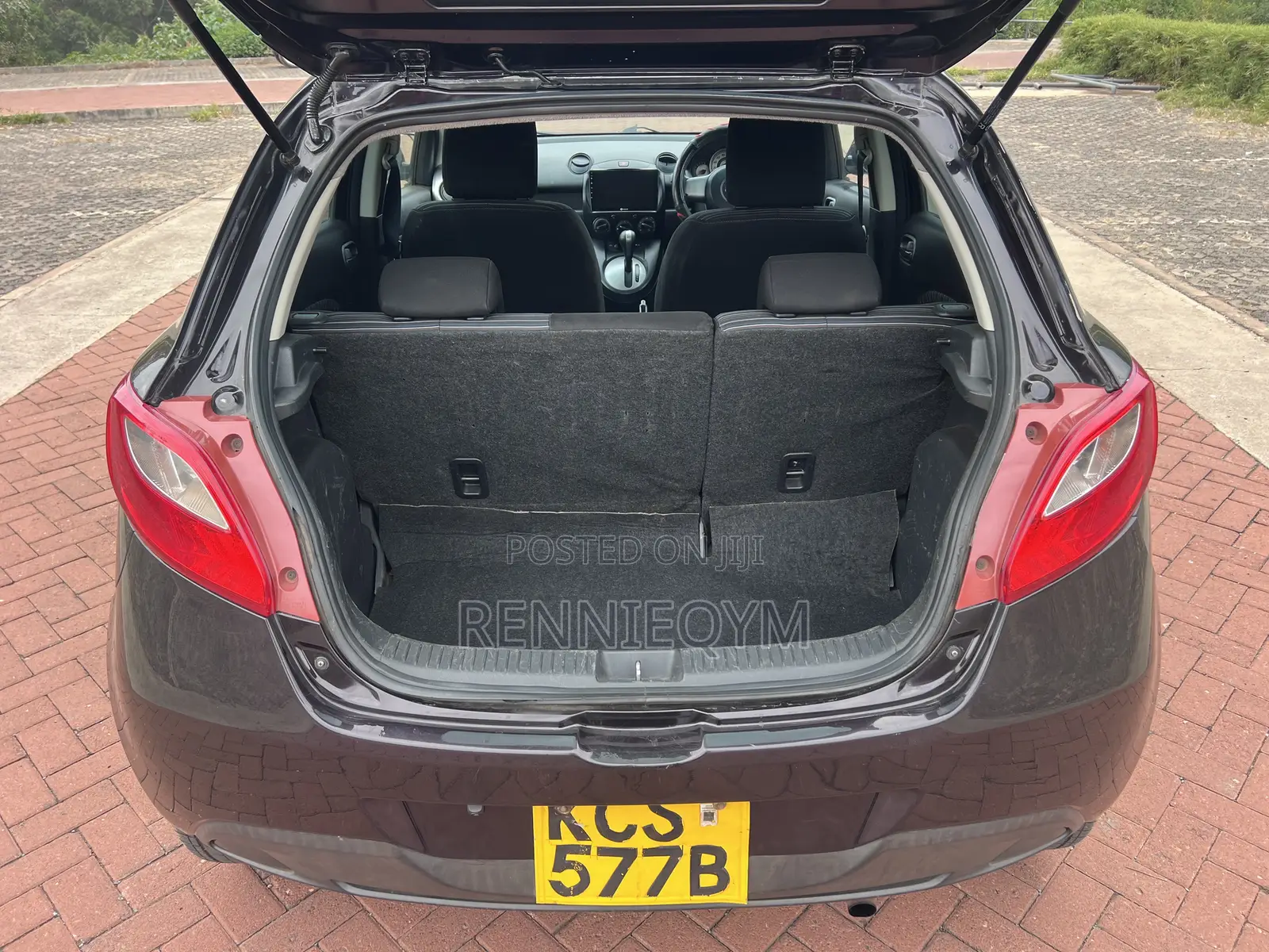 Mazda Demio 2012 Burgundy