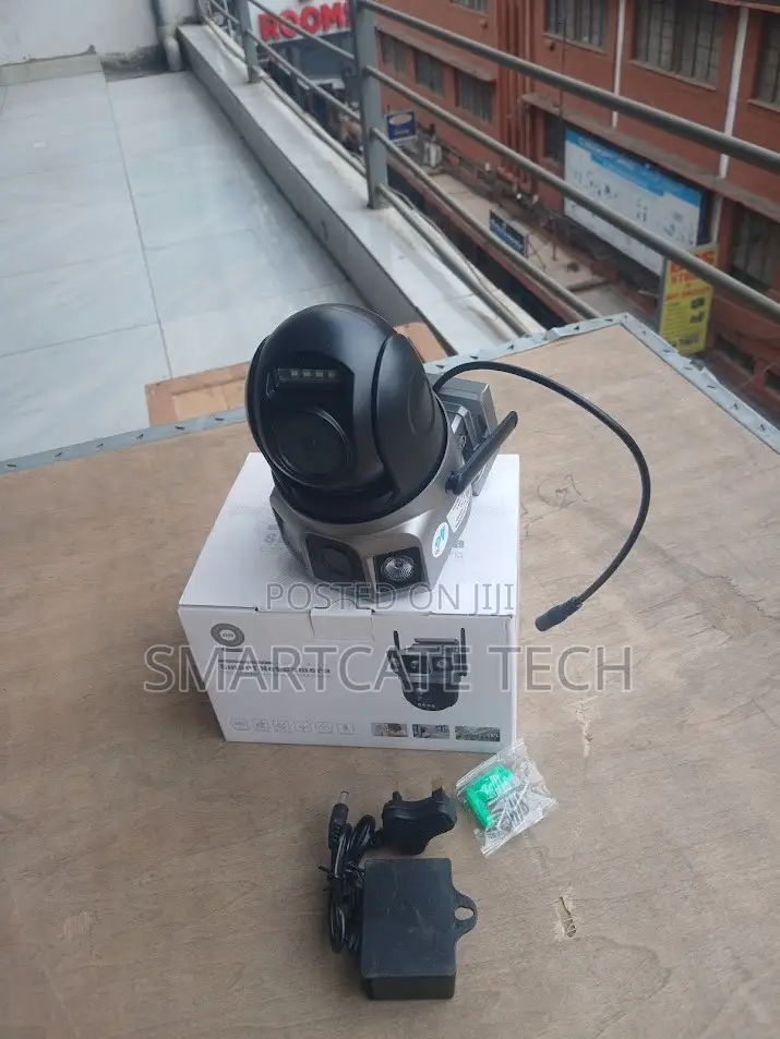 New 4g Lte Dual Lens Security Camera Hd Outdoor Wireless CCTV Camera