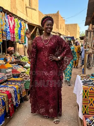 Free Size Quality Heavy Fabric Boubou Dress