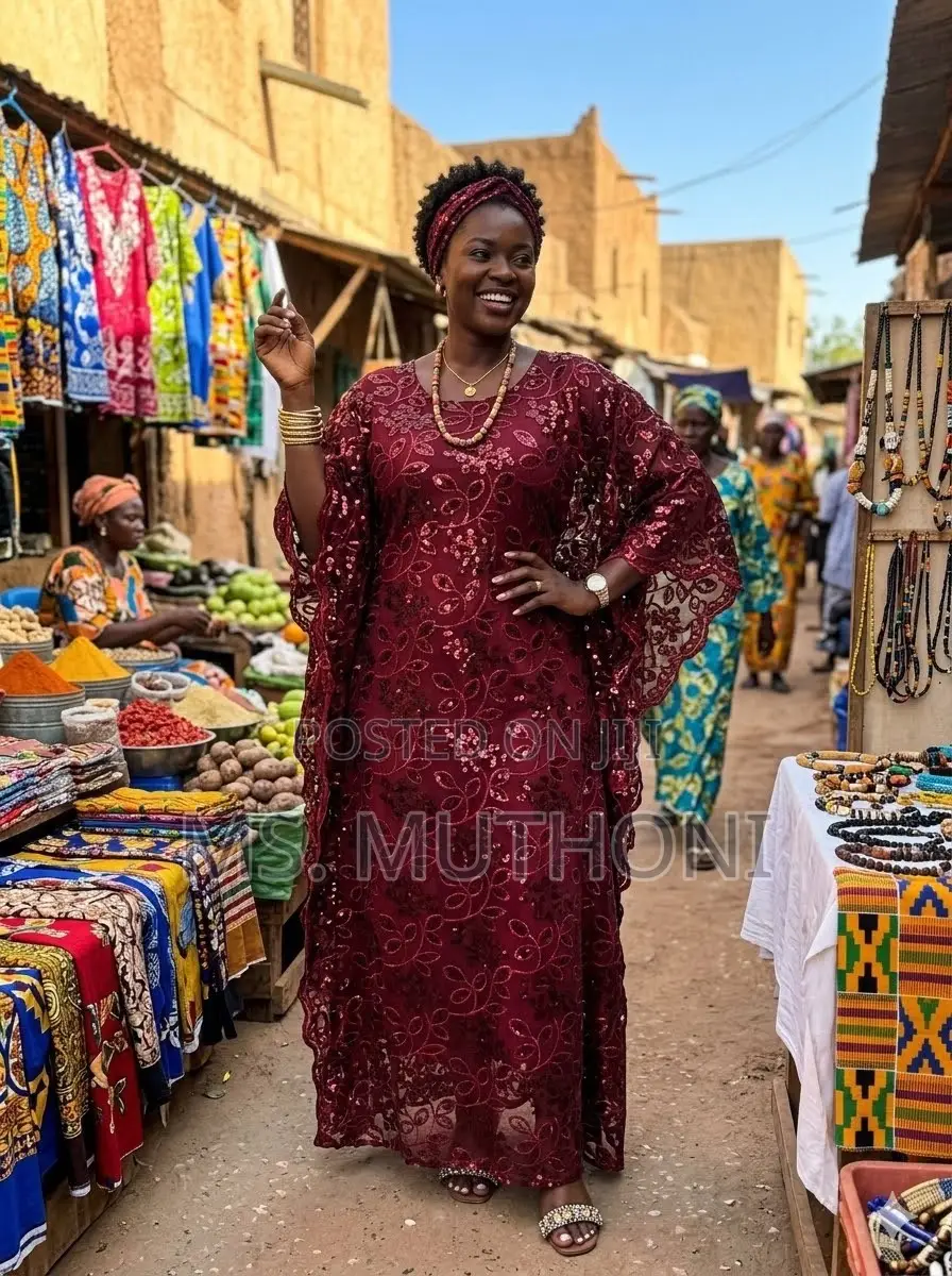 Free Size Quality Heavy Fabric Boubou Dress