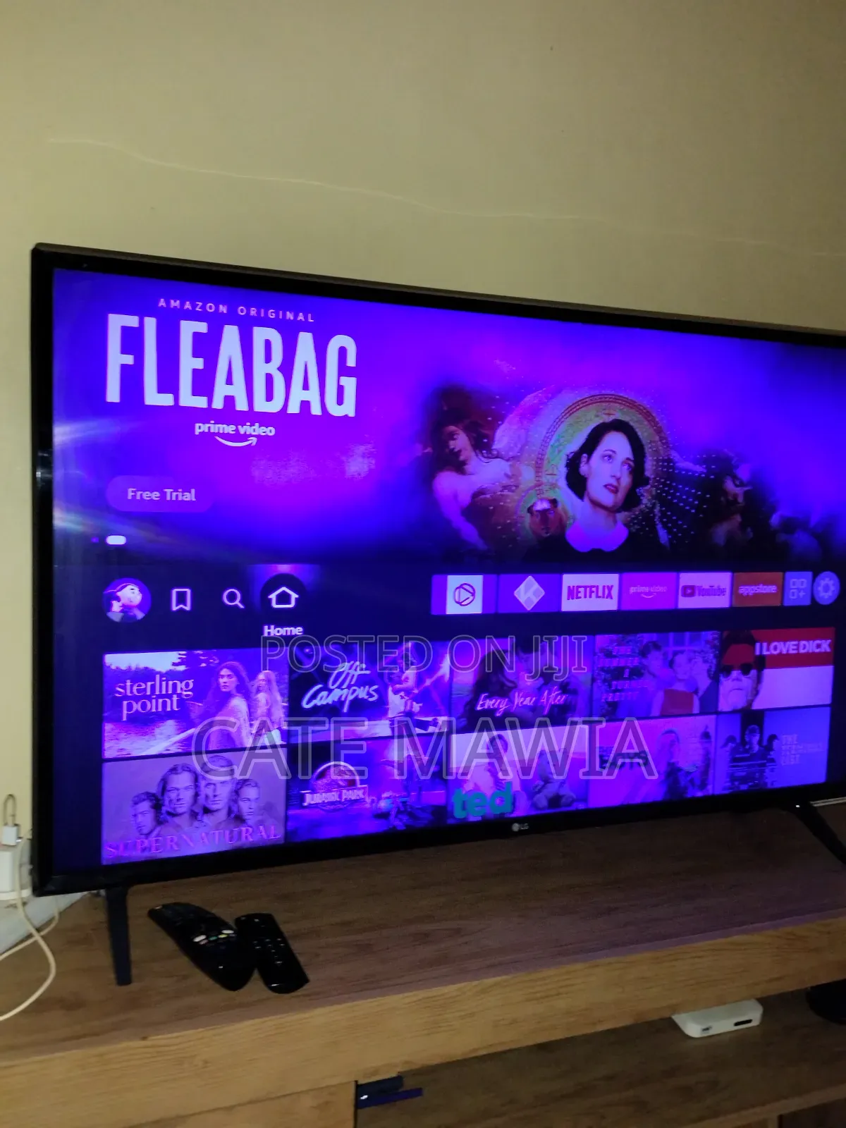 LG 43" 4K Ultra HD Smart TV (LG 43UK6300PVB) - Excellent Condition