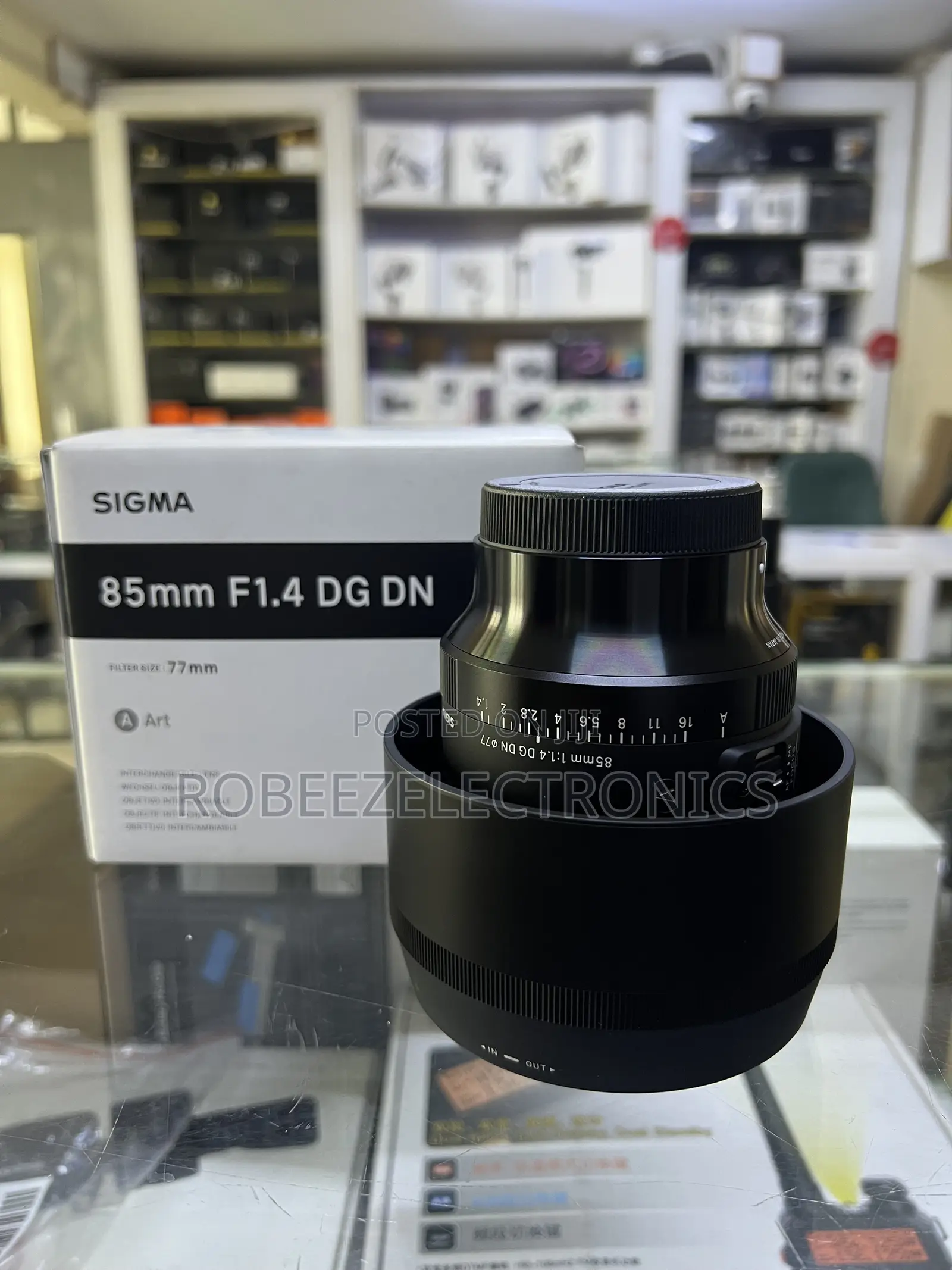 Sigma 85mm F/1.4 DG DN Art Lens for Sony E