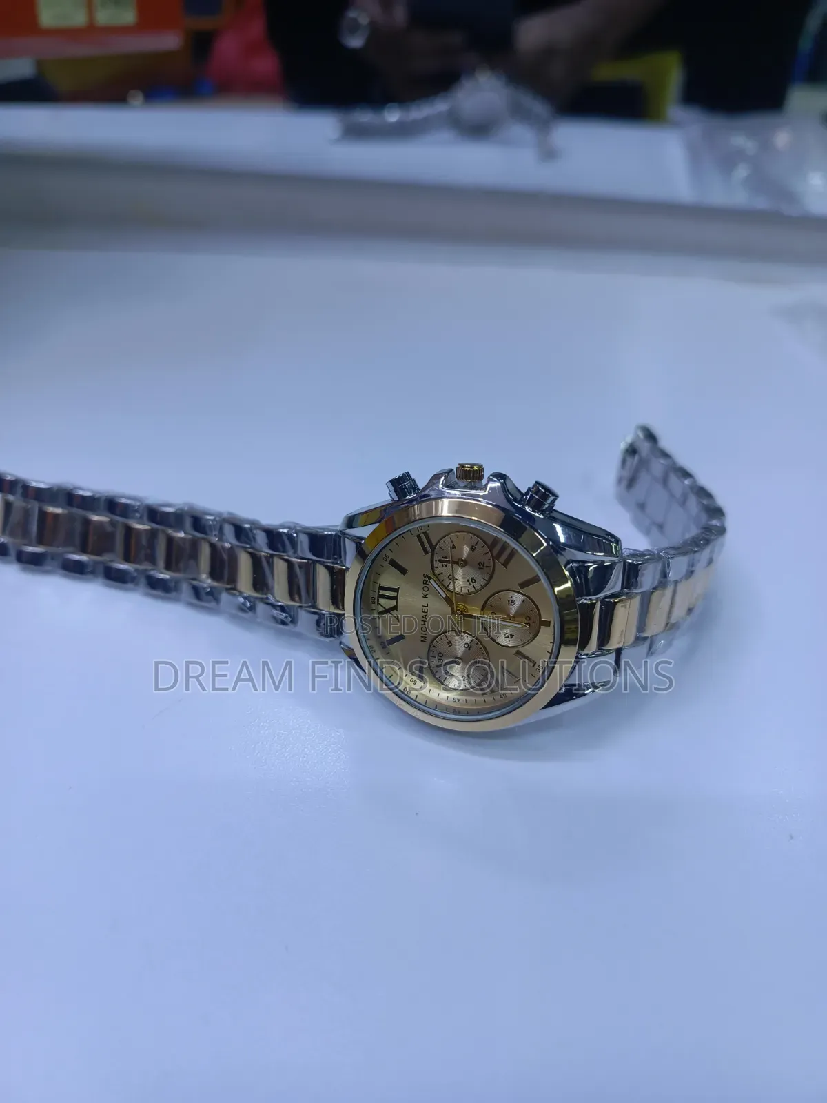 Timeless Elegance: Michael Kors Mixed-Metal Chronograph