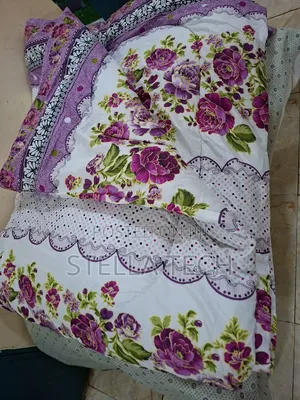 Cotton Duvets 6by 6 With One Bedsheet and 2 Pillow Cases