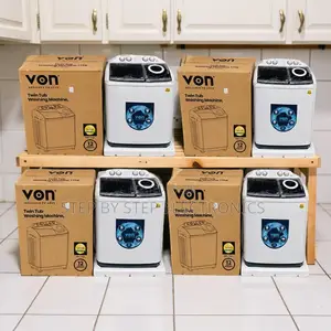 Factory Prices Family Size VON 10KG Twin Tub Washing Machines