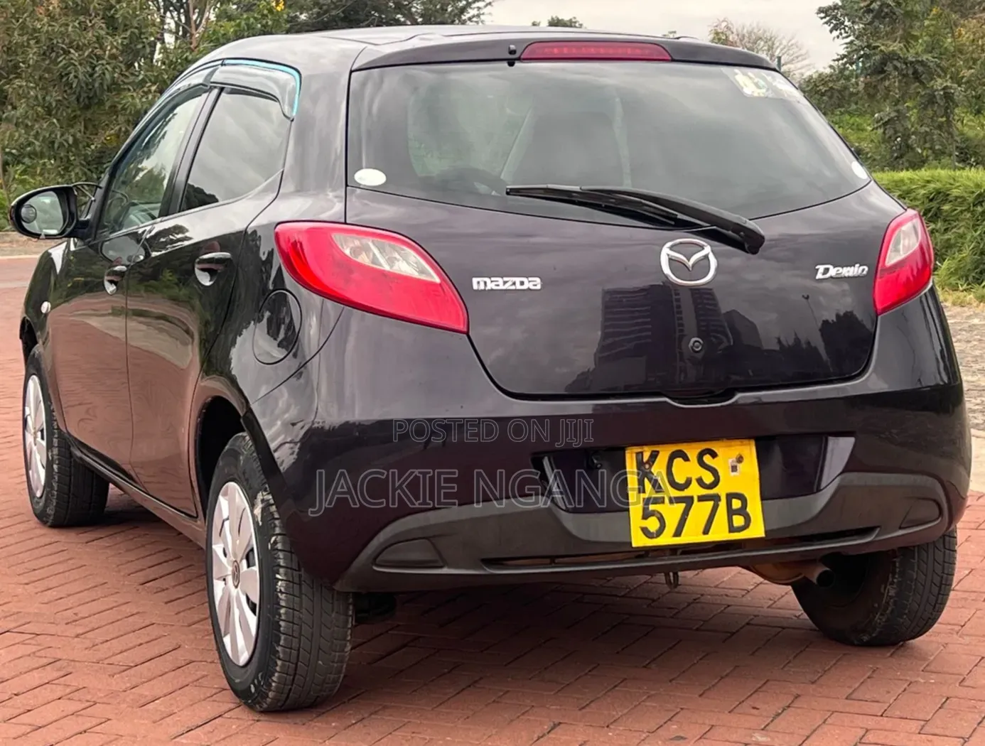 Mazda Demio 2012 Maroon