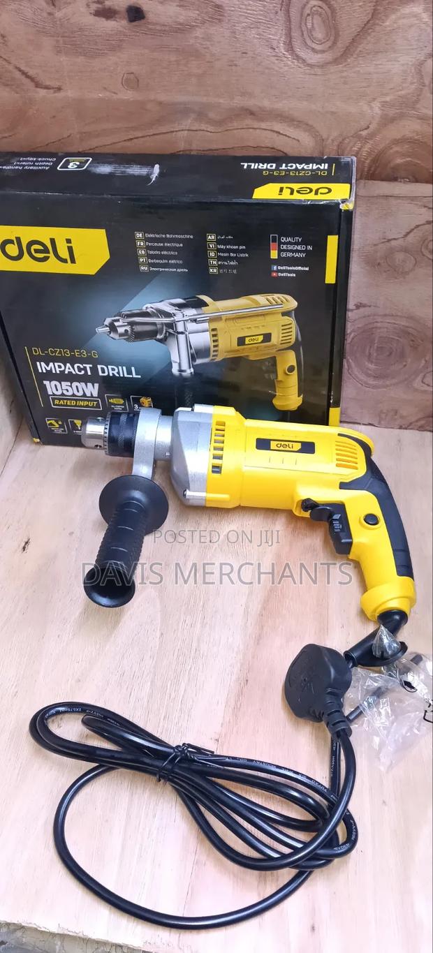Deli 1050 Watts Impact Drill 13mm Chuck