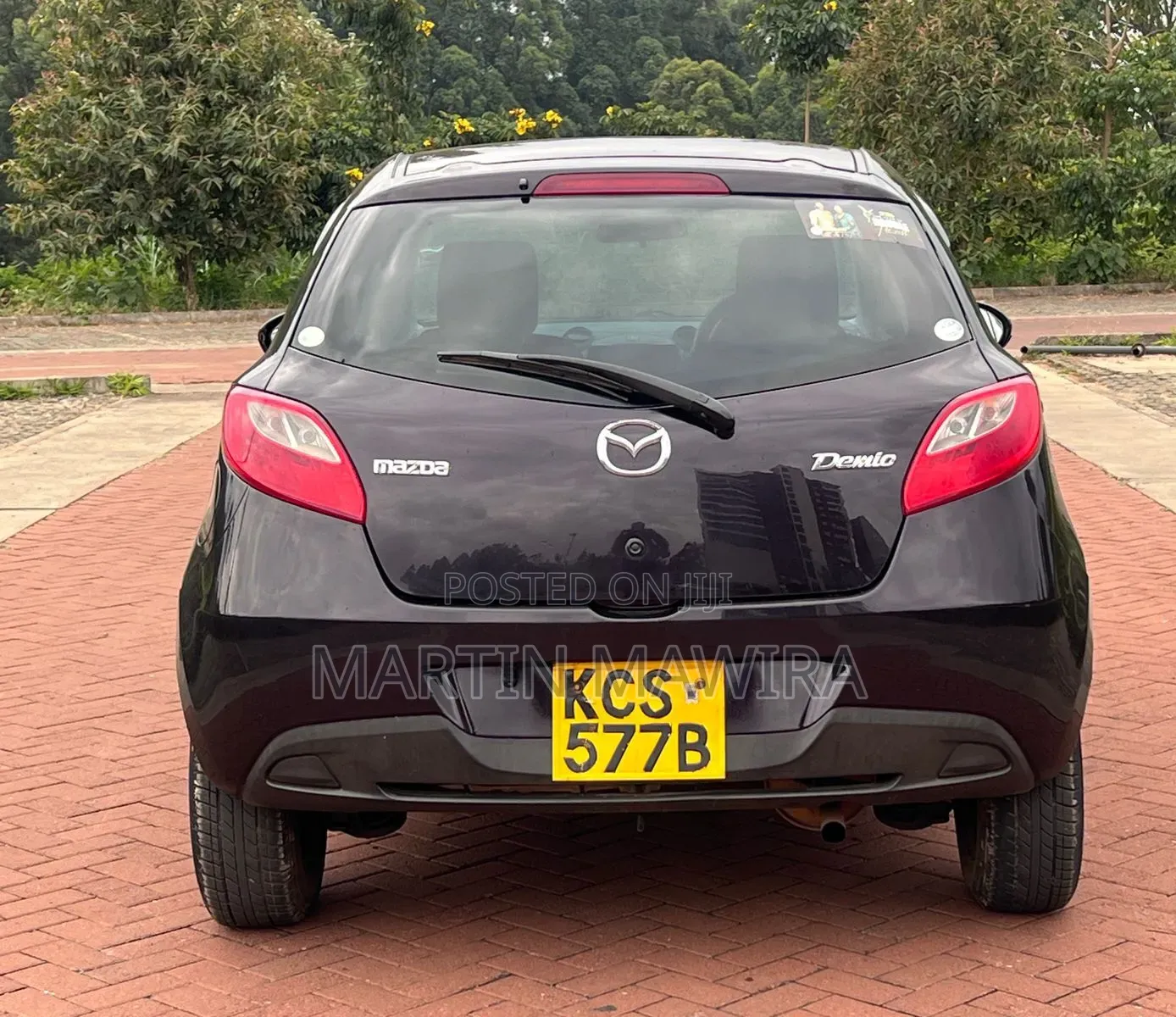 Mazda Demio 2012 Purple