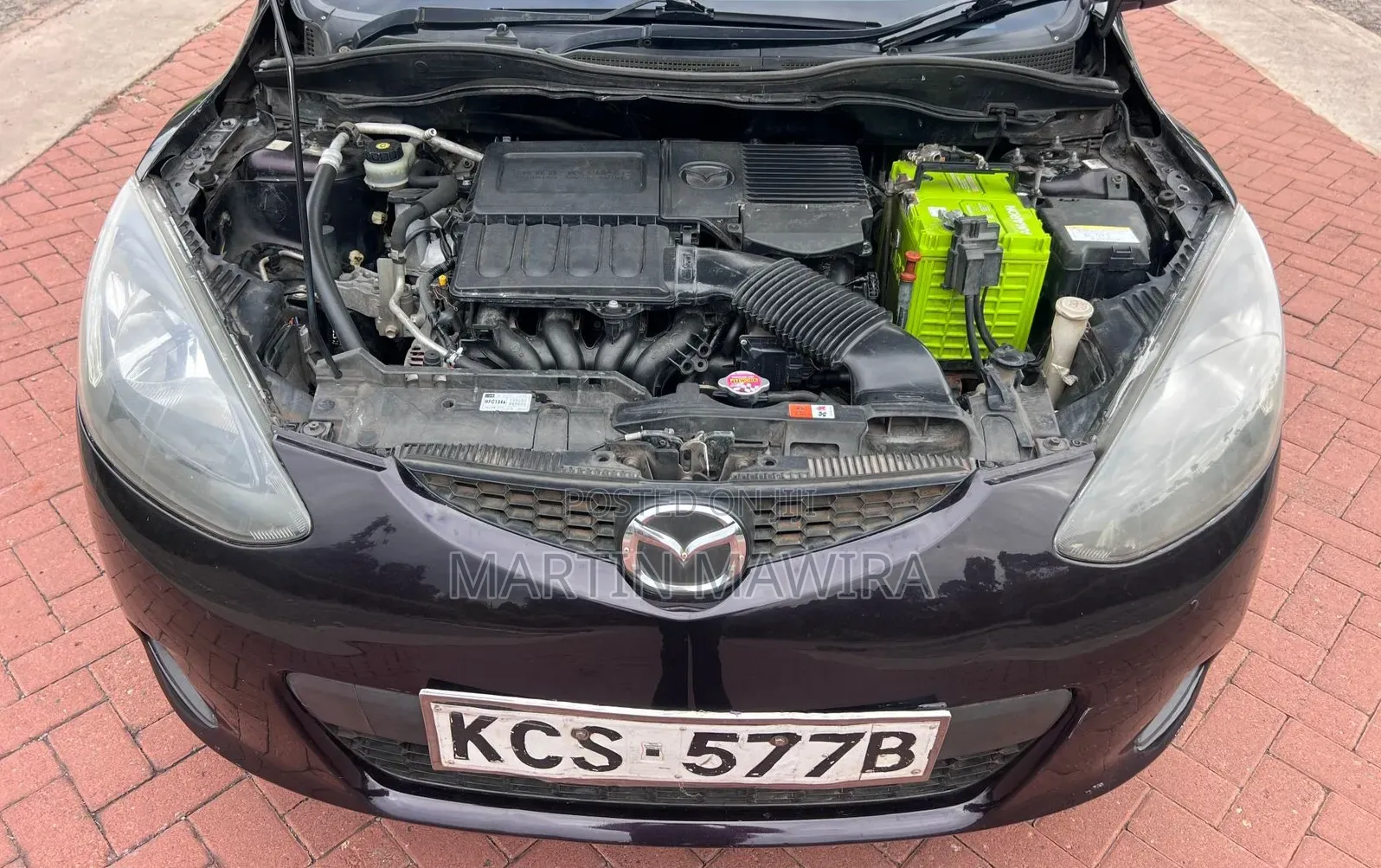 Mazda Demio 2012 Purple