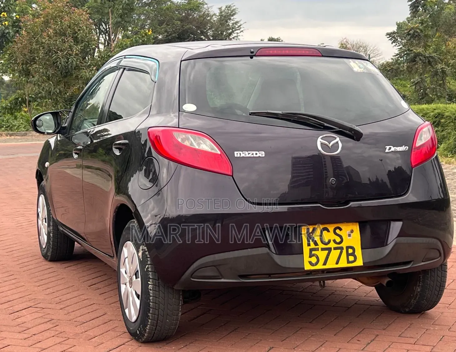 Mazda Demio 2012 Purple