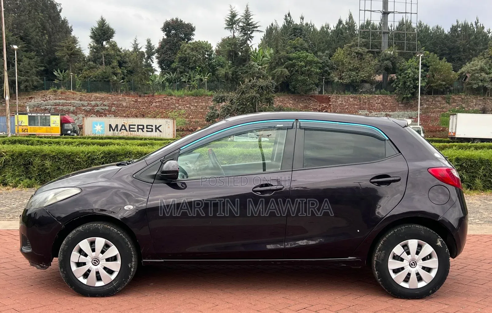 Mazda Demio 2012 Purple