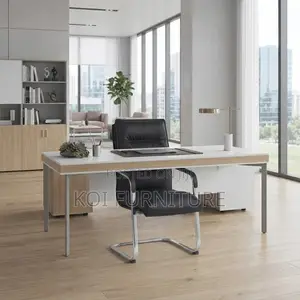 Office Chairs; Heavy Leather Cushioned Office Board Chairs