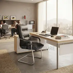 Office Chairs; Heavy Leather Cushioned Office Board Chairs