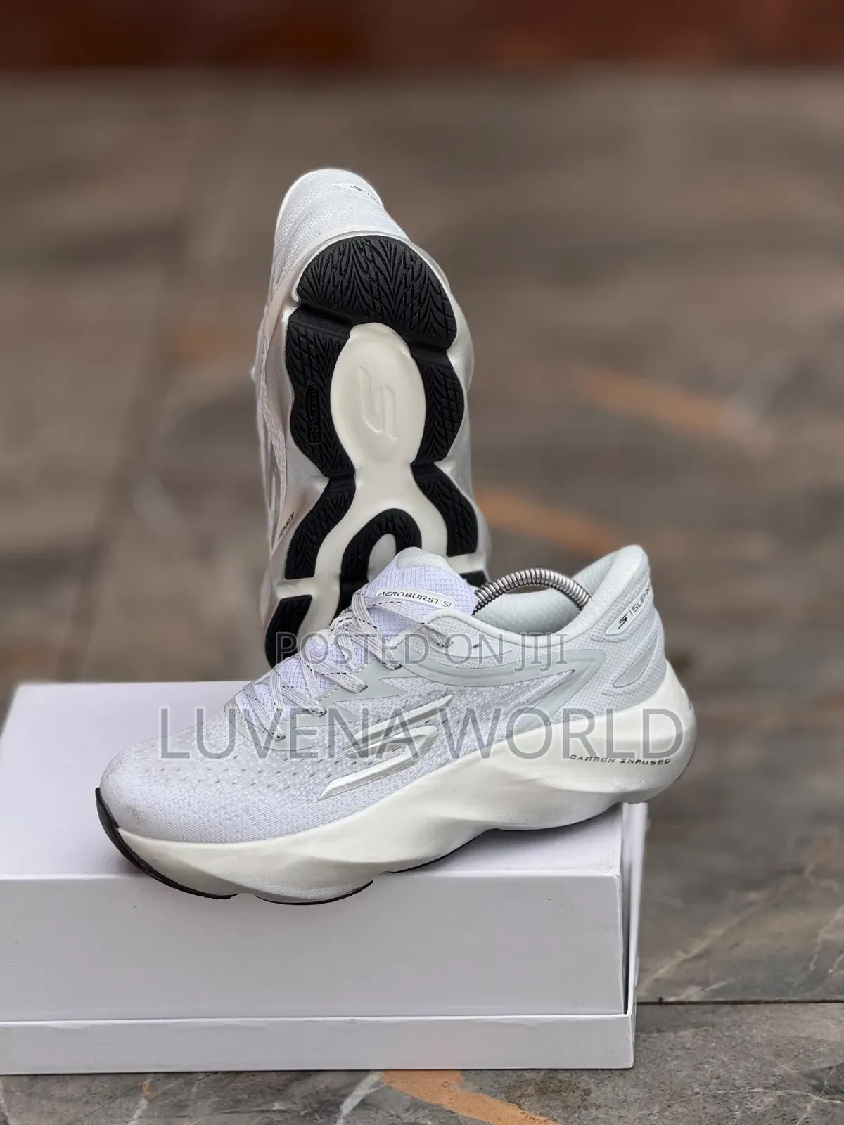 Black White Skechers