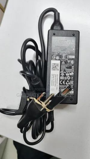 EX UK Original Genuine Dell 65W Laptop Charger Adapter 19.5V Big Pin