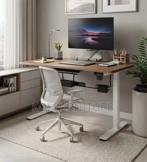 Office Desk; Ergonomical 1.2 Meter Electric Modern Standing Desk