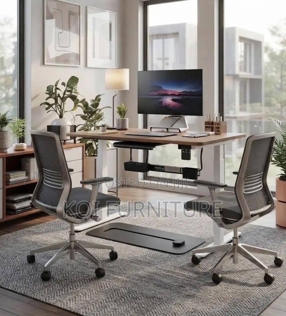 Office Desk; Ergonomical 1.2 Meter Electric Modern Standing Desk