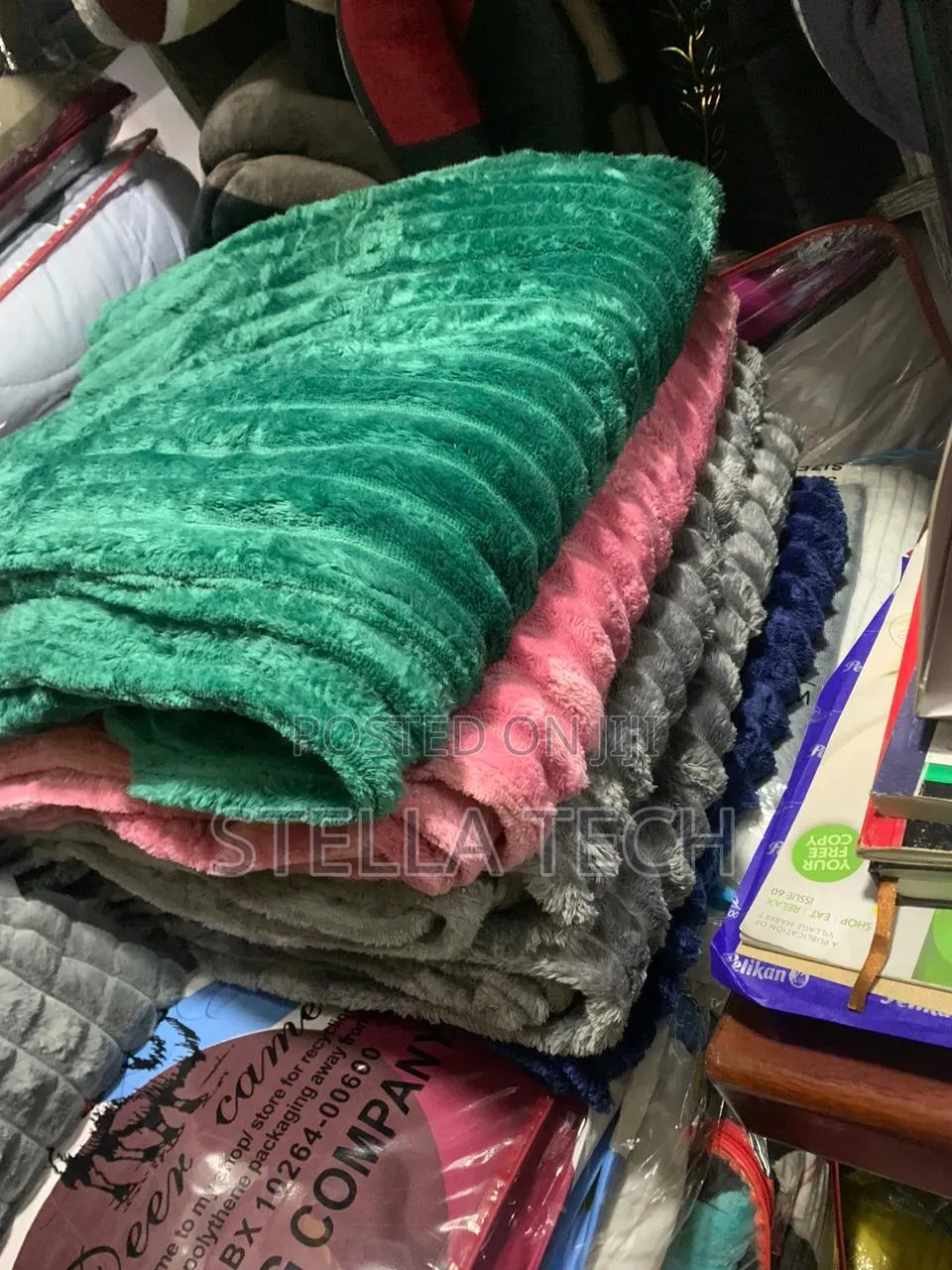 Super Soft Warm Velvet Ribbed Fleece Throw Blankets Now Available
