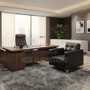 Office Sofa; Single Seater Black Office Meeting Staff Sofa