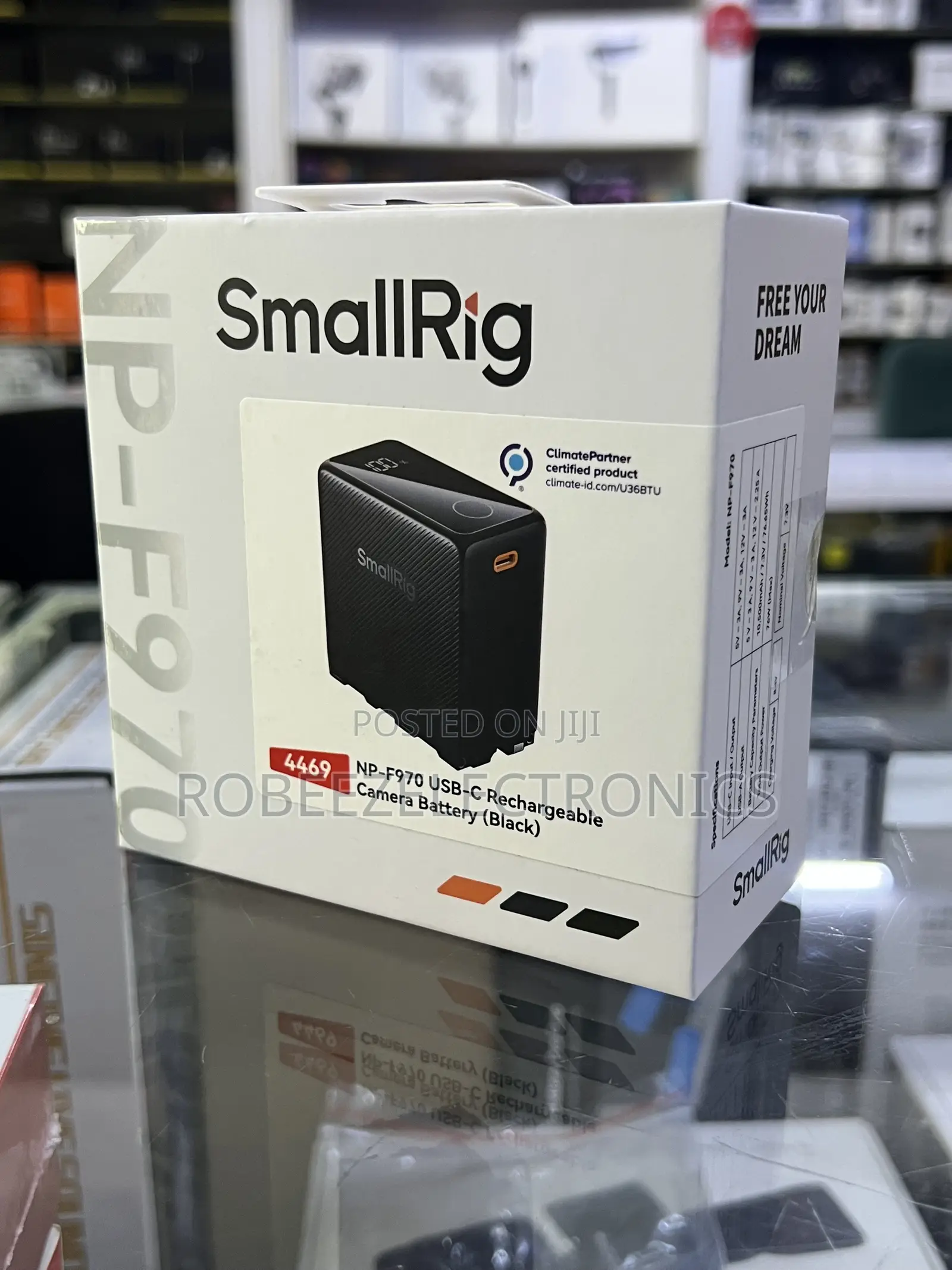 SmallRig NP-F970 USB-C Rechargeable Camera Battery (Black)