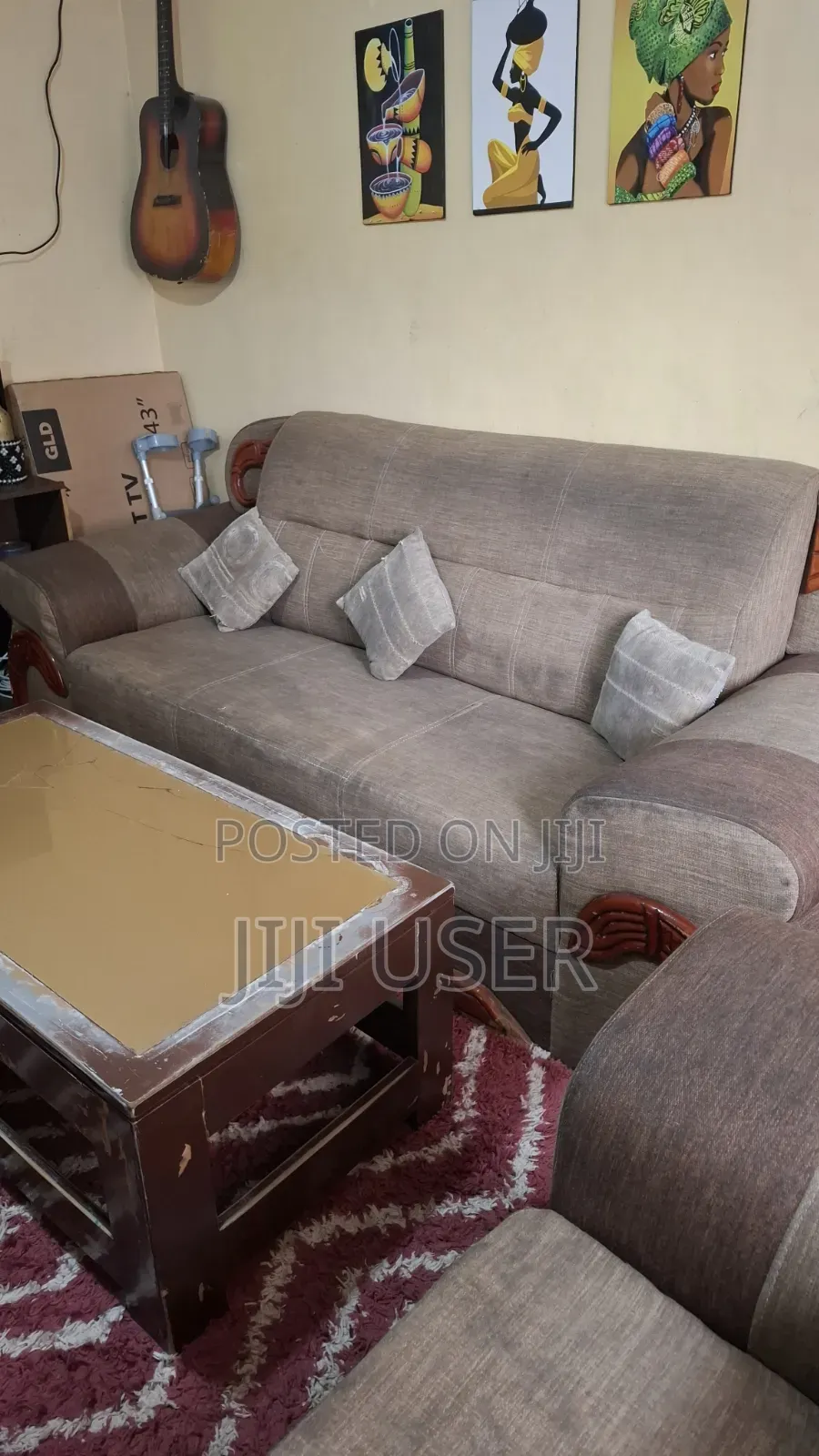 5 Seater Sofa Set