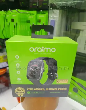 Oraimo Watch Nova AM Smart Watch – AMOLED Display & Smart Features