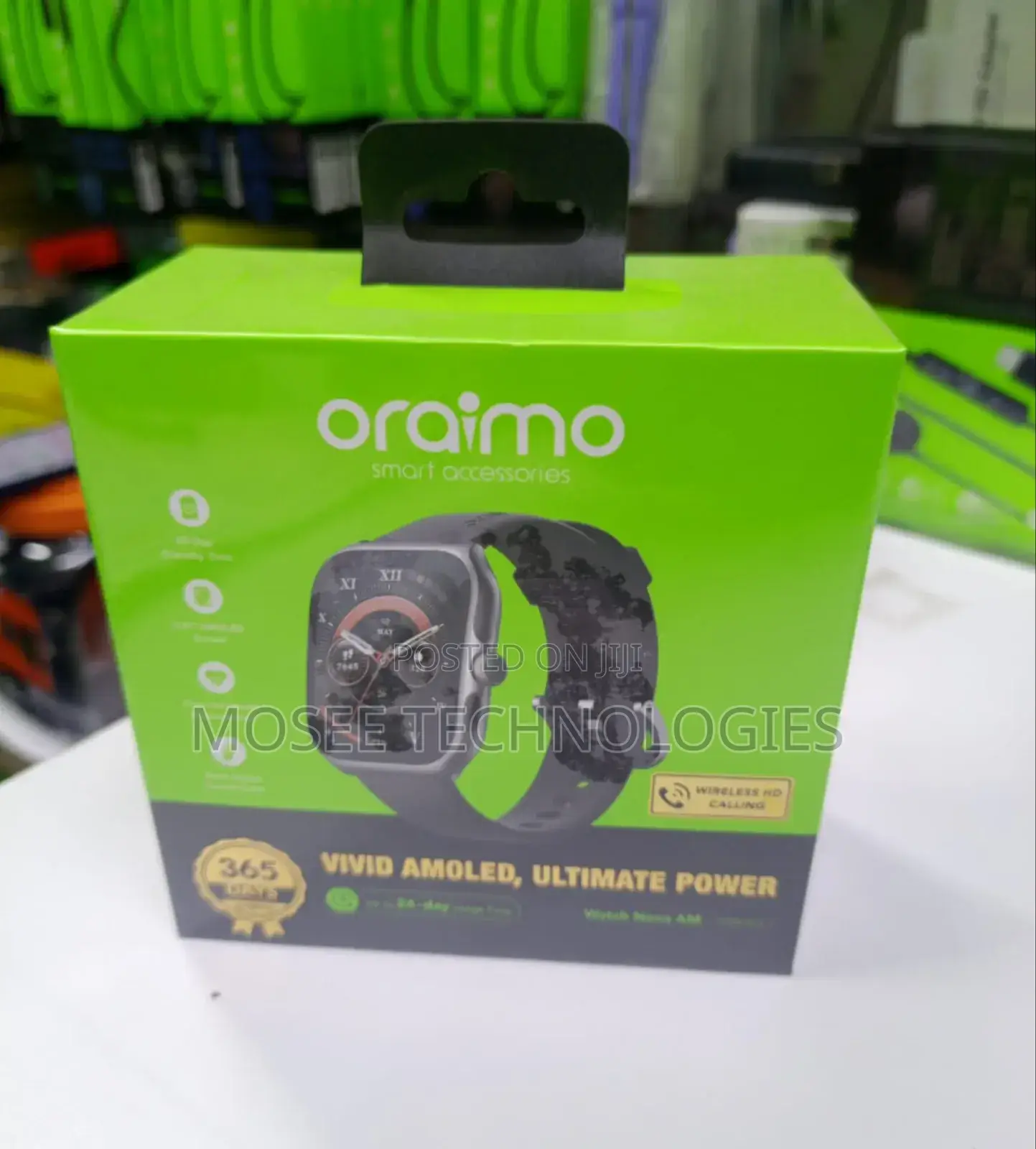 Oraimo Watch Nova AM Smart Watch – AMOLED Display & Smart Features