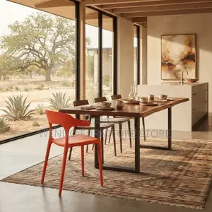 Dining Chairs; Plastic Ergonomic Stackable Home Chairs