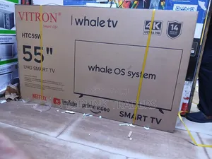 Vitron 55-Inch Smart TV 4k Uhd TV Htc55w Whale Os System Hdr10 Led TV