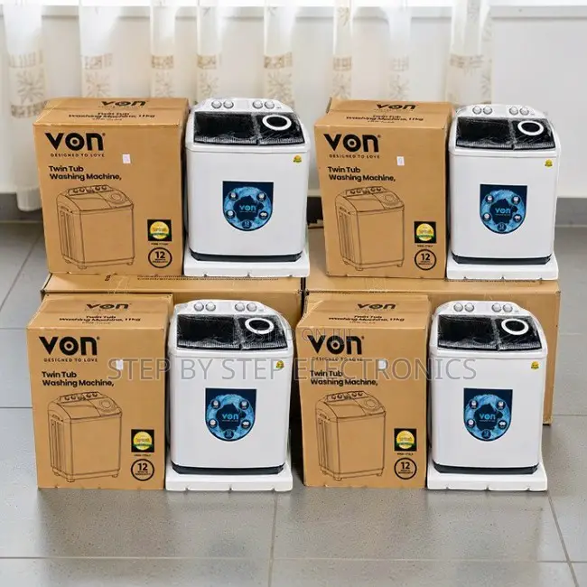 Factory Prices Easy Drain VON 10KG Twin Tub Washing Machines