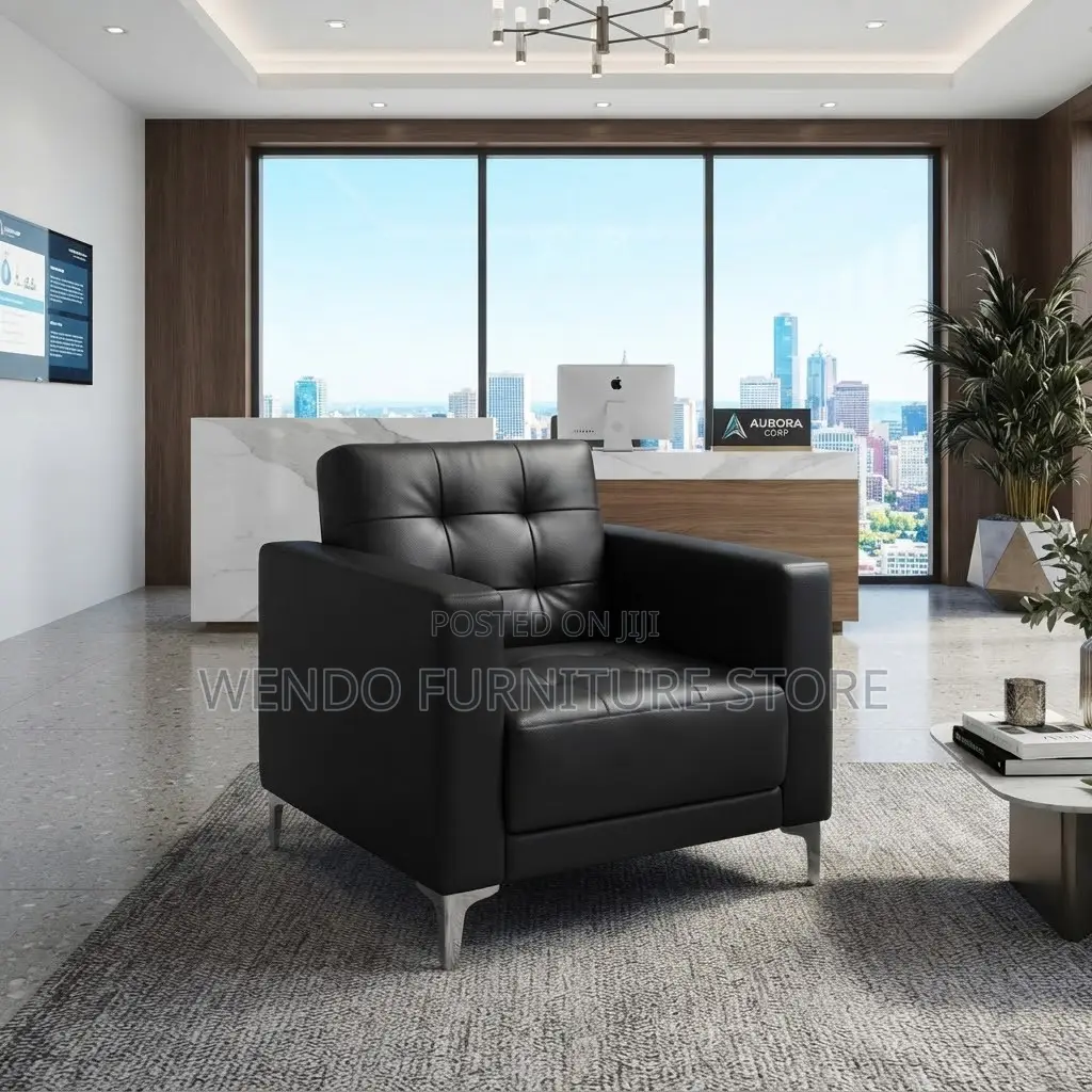 Office Sofa; Leather Executive Oner Seater Office Sofa
