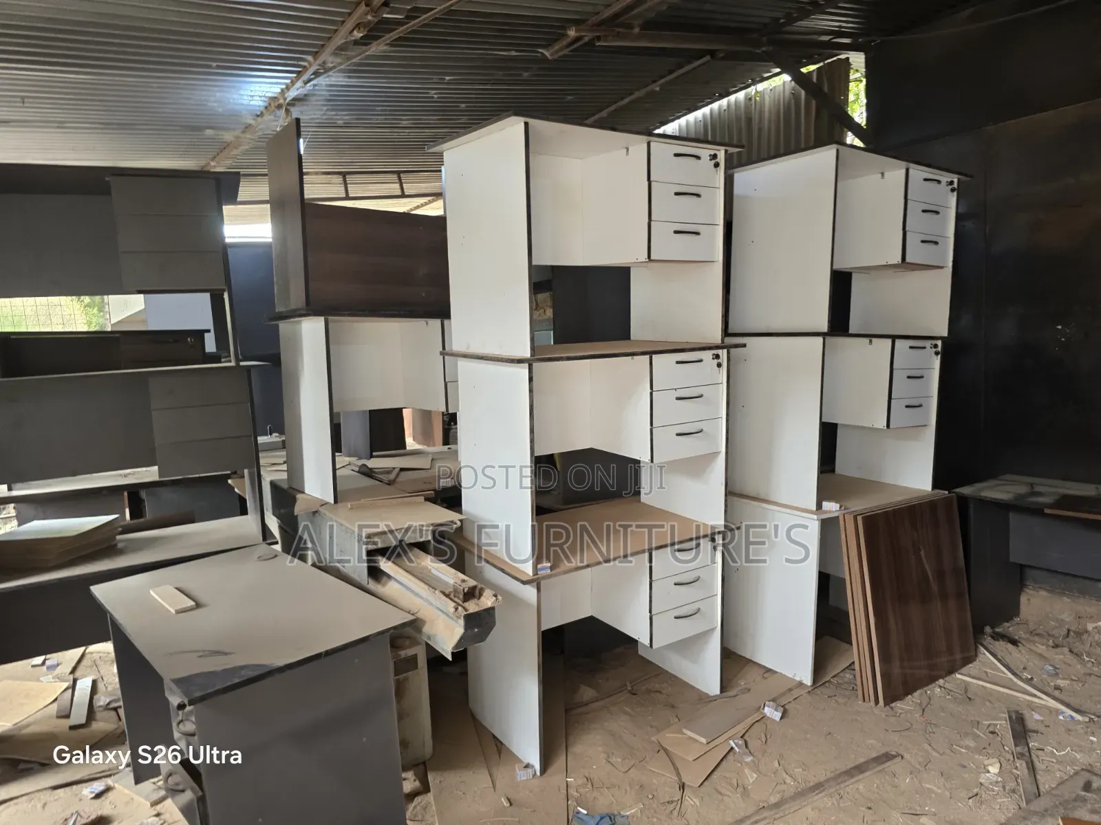 Heavy-Duty Combo Desk