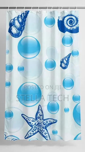 Modern Abstract Shower Curtain 
Size 180*200cm