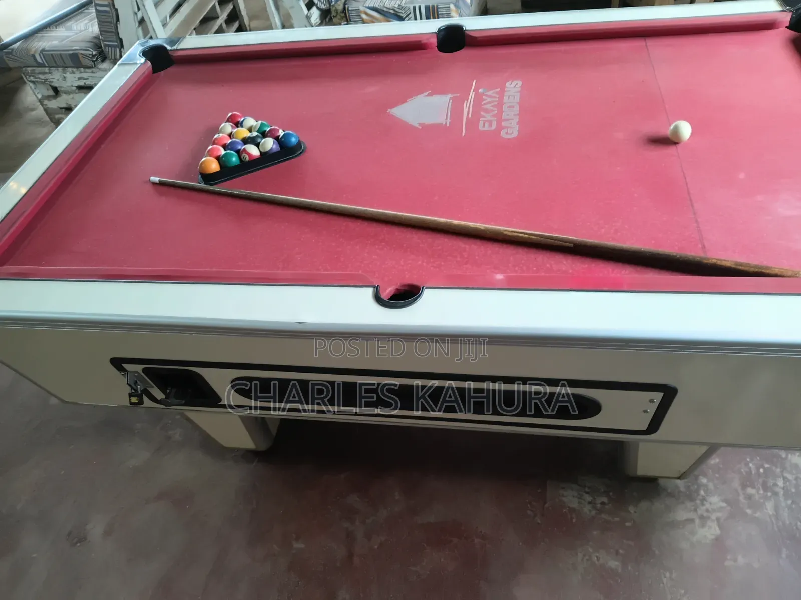 Slightly Used, Well Maintained Pool Table for Sale