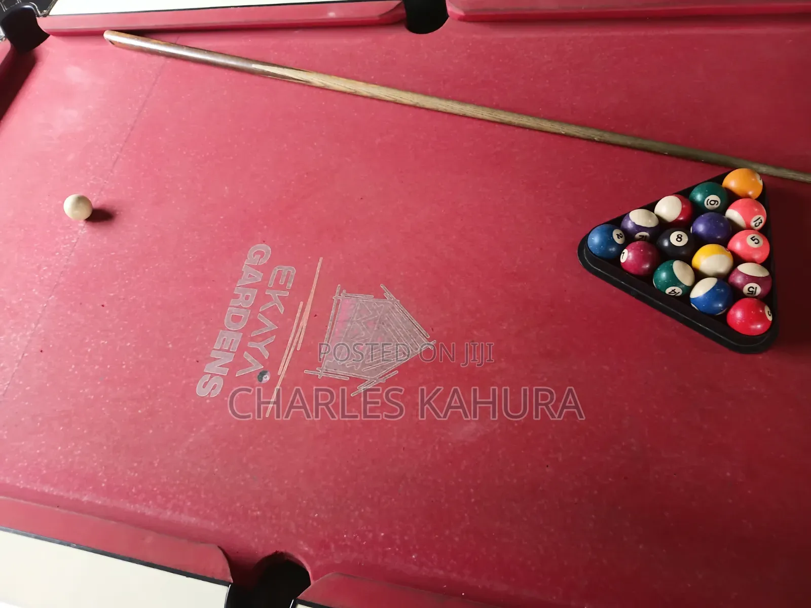 Slightly Used, Well Maintained Pool Table for Sale