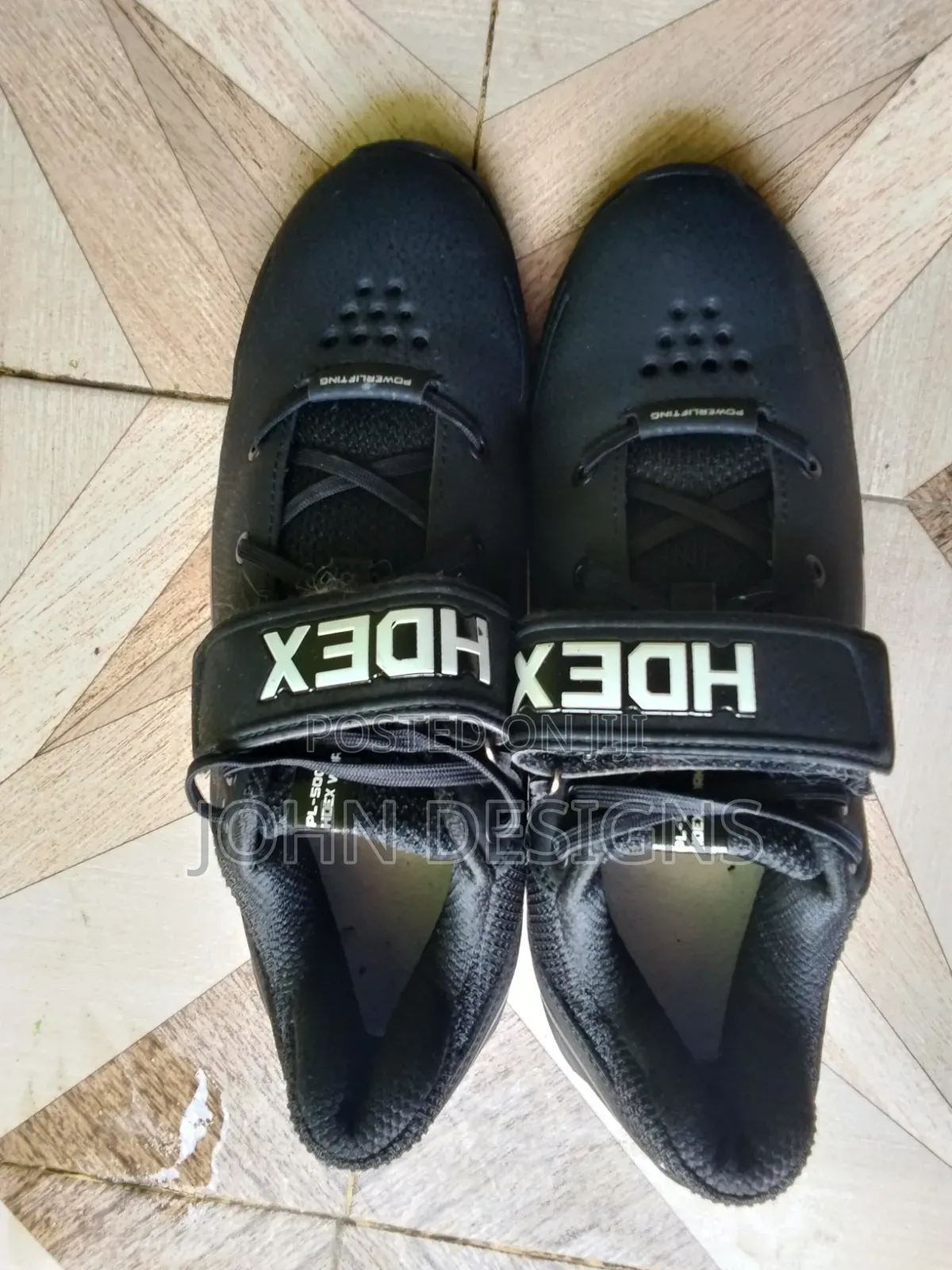 HDEX Powerlifting Gym Shoes Size 42.5 – Black