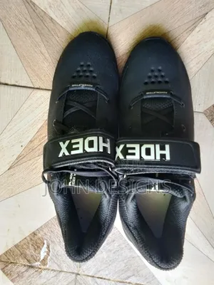 HDEX Powerlifting Gym Shoes Size 42.5 – Black