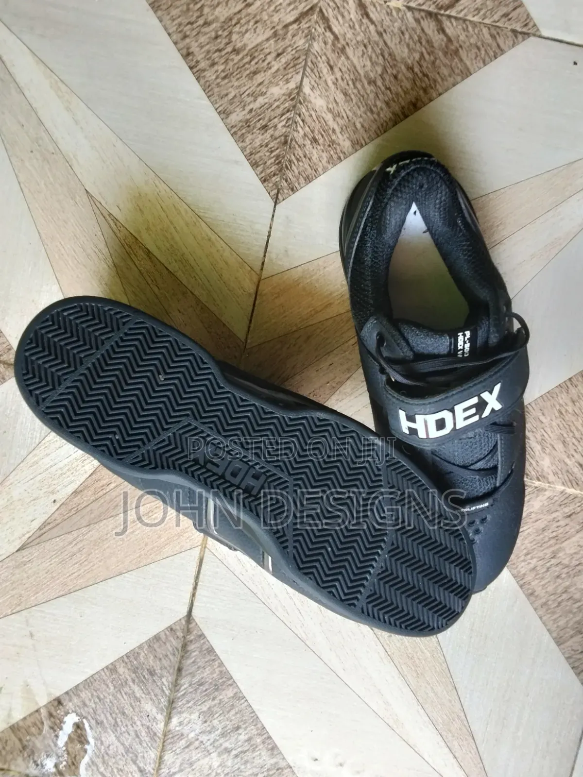HDEX Powerlifting Gym Shoes Size 42.5 – Black