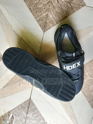 HDEX Powerlifting Gym Shoes Size 42.5 – Black